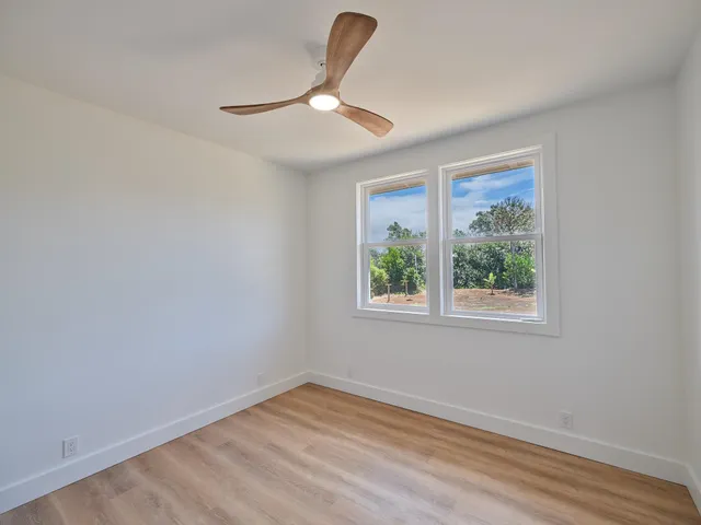 wooden floor in an empty room