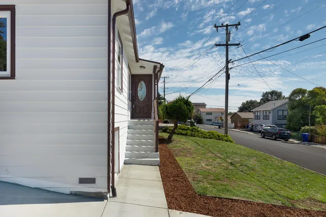 a view of outdoor space and porch