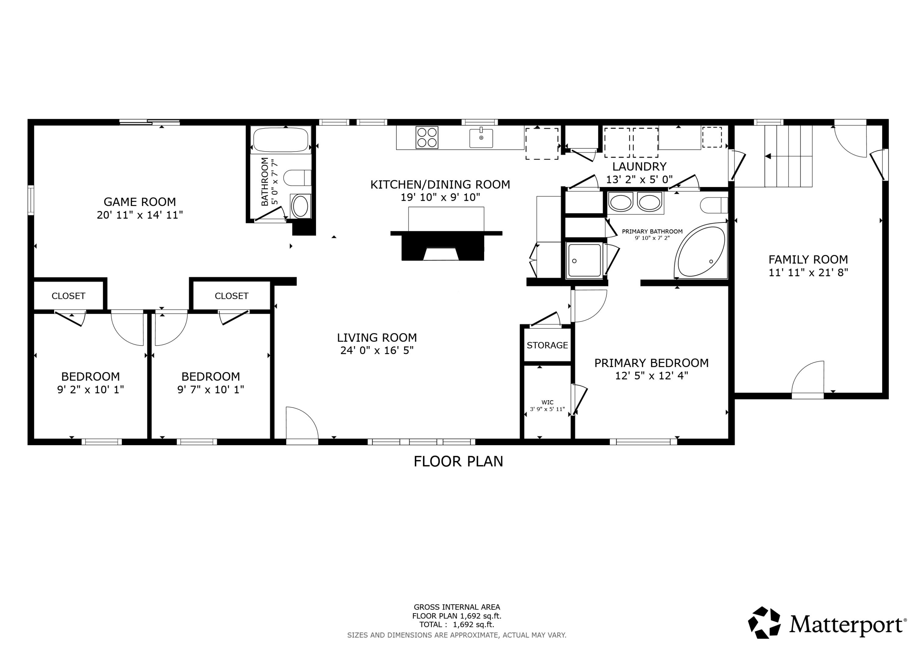 580 County Road Milford, ME 04461 - Photo 50 of 50 580 County Road Floorplan
