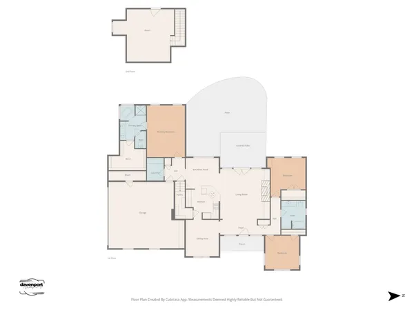 a picture of a floor plan