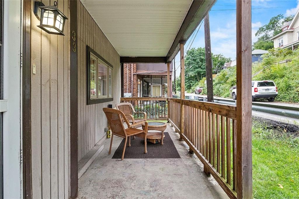 33 Radium Street Pittsburgh, PA 15214 - Photo 31 of 31 a view of a two chair in the balcony