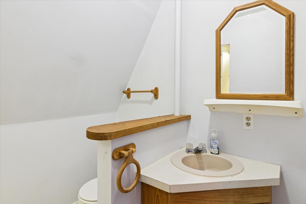 310 South Sycamore Street Genoa, IL 60135 - Photo 17 of 21 a bathroom with a sink and a mirror
