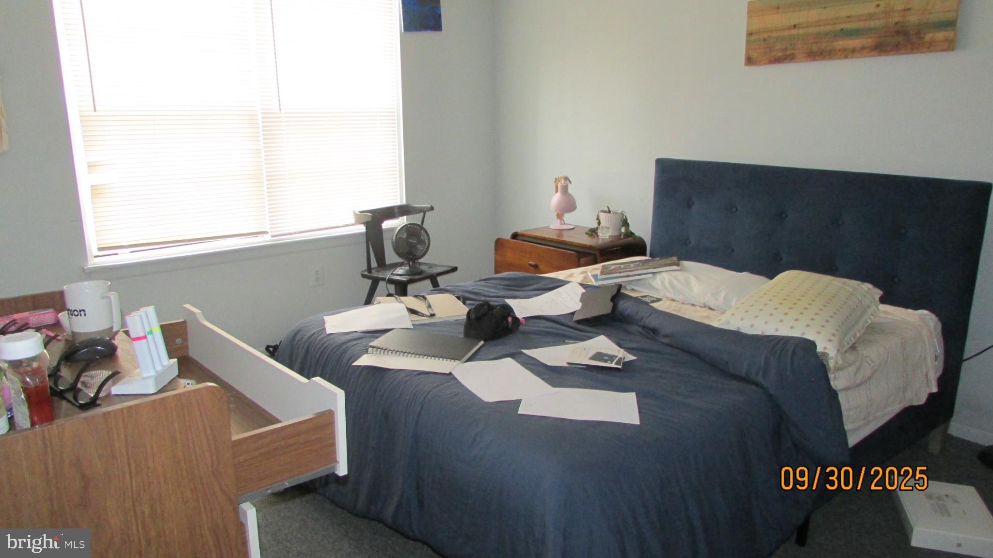 4805 Berwyn House Road, Unit A4805 College Park, MD 20740 - Photo 7 of 17 Cluttered bedroom with natural light.