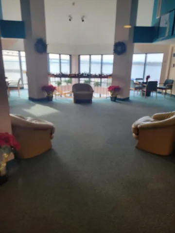 a view of empty room