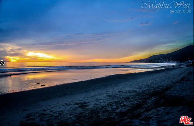 a view of an ocean and beach