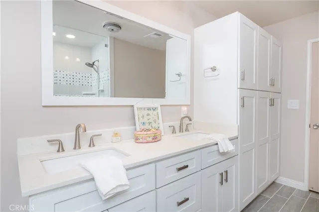 a view of a workspace with furniture and wooden floor