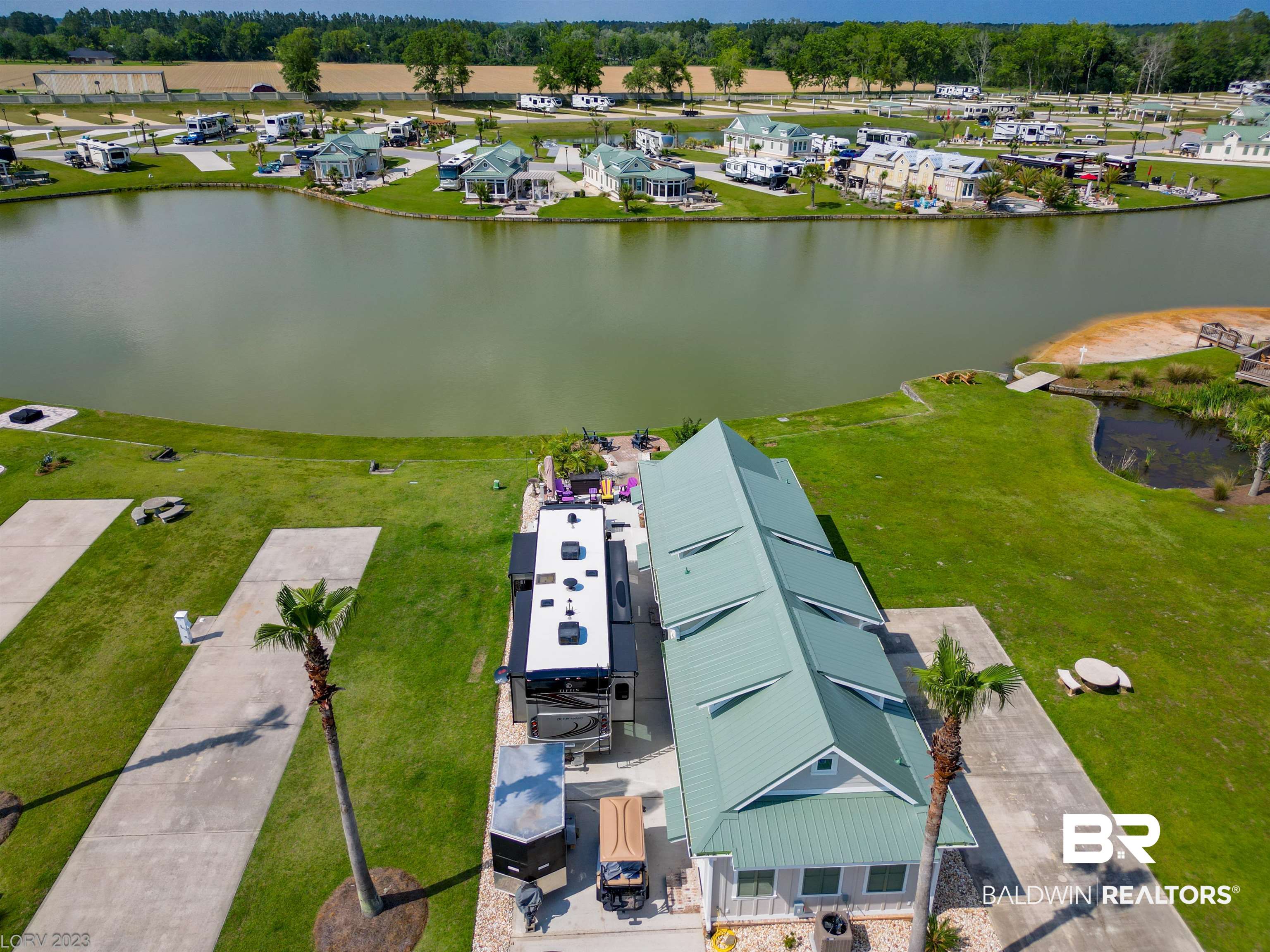 28086 Migratory Way Elberta, AL 36530 - Photo 19 of 46 Bird's eye view of a large body of water