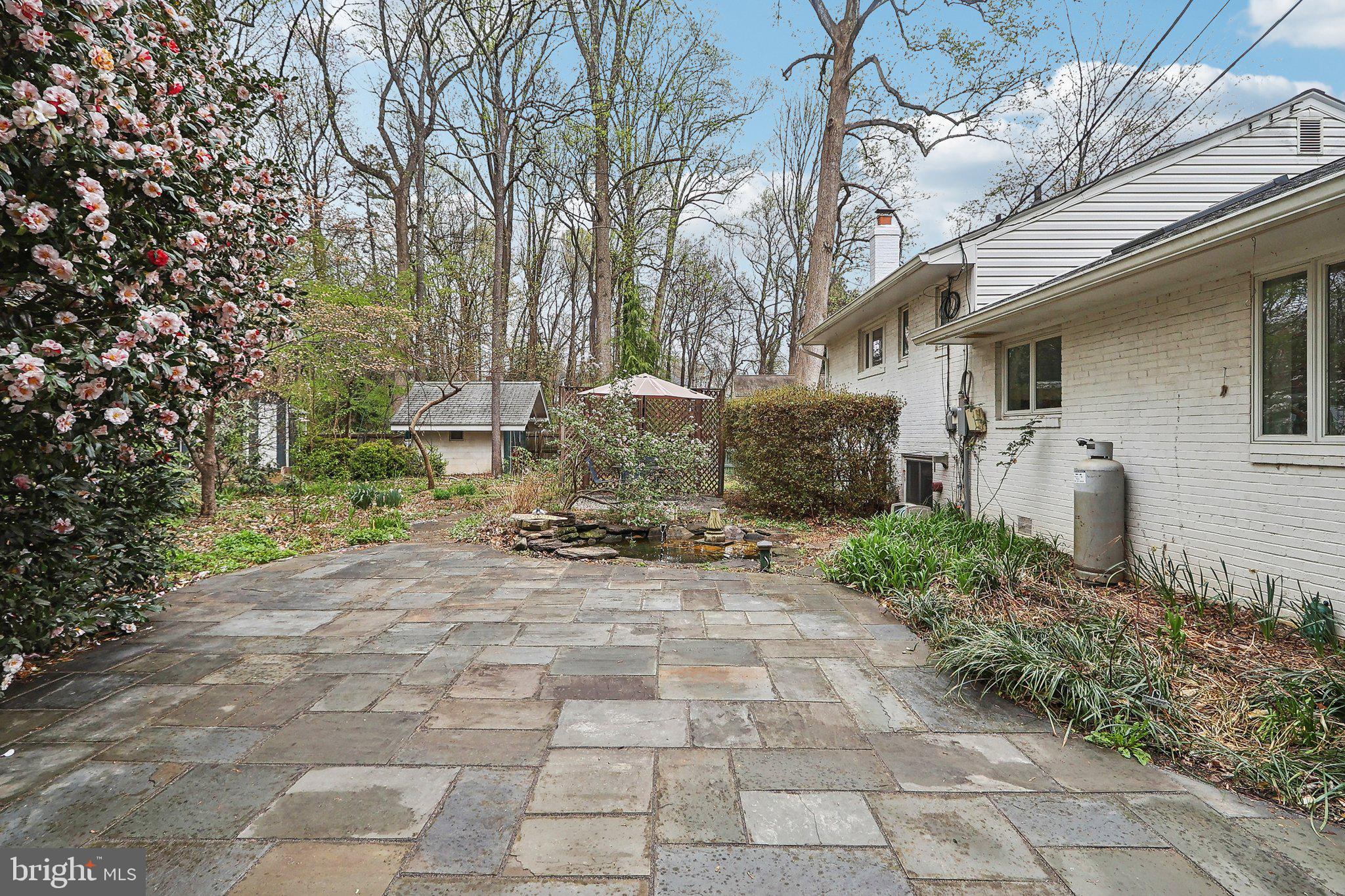 4212 Wakefield Drive Annandale, VA 22003 - Photo 48 of 67 a view of a yard with plants and large trees