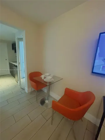 a outdoor space with sitting area