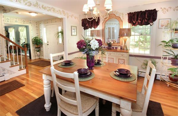 50 Towne Road Boxford, MA 01921 - Photo 3 of 30 a dining room with furniture and wooden floor
