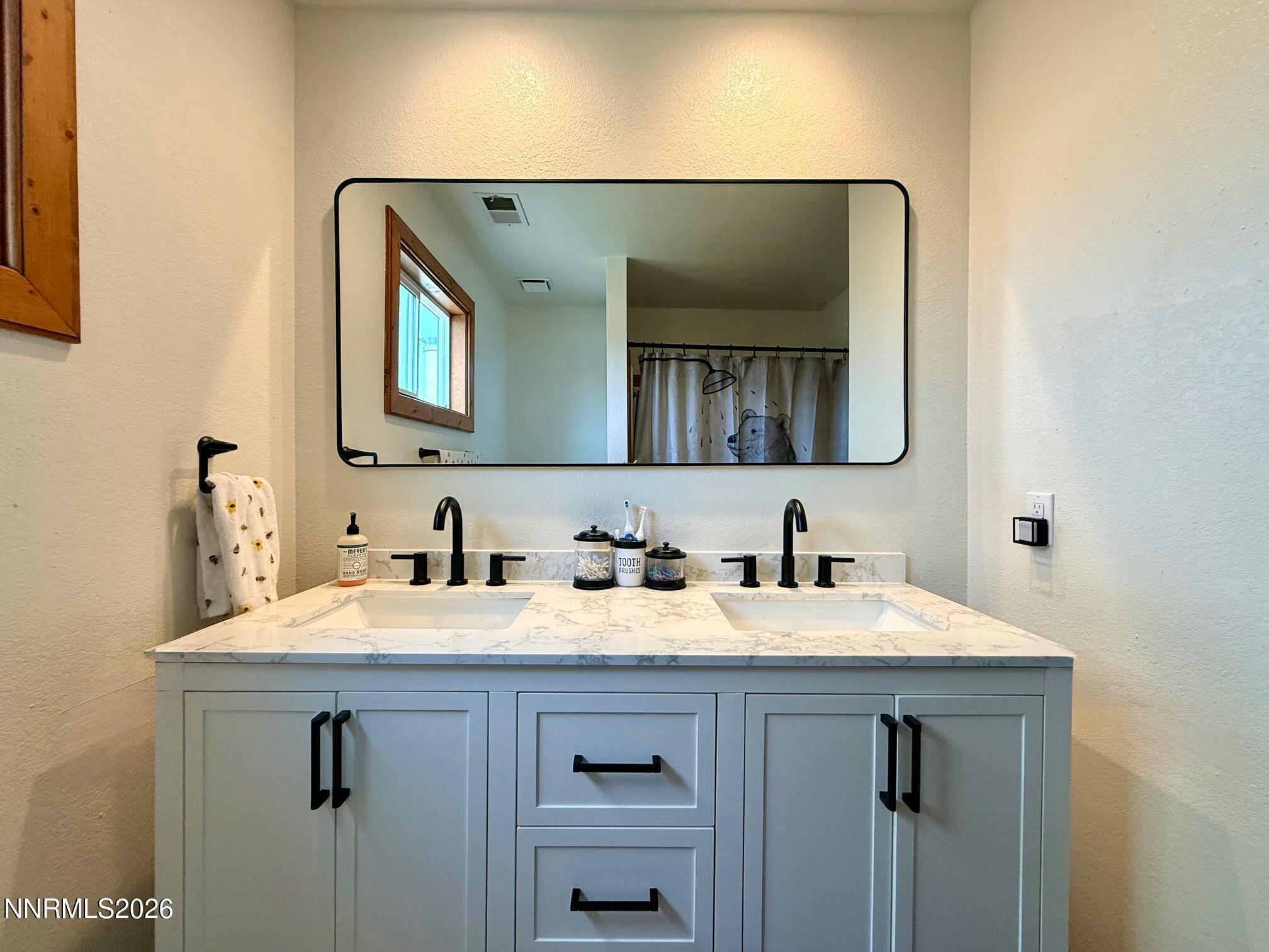 4734 Killdeer Road Carson City, NV 89701 - Photo 39 of 40 a bathroom with a sink and a mirror