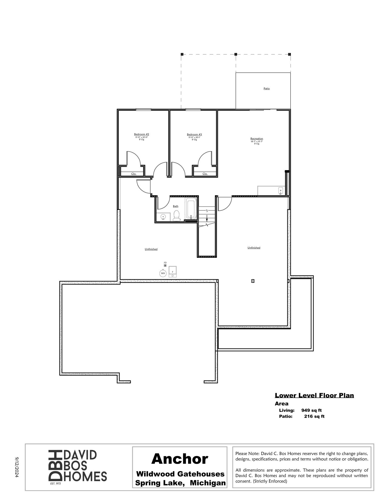 18154 Newgate Ln Spring Lake, Unit 14 Spring Lake, MI 49456 - Photo 3 of 14 Lower Level