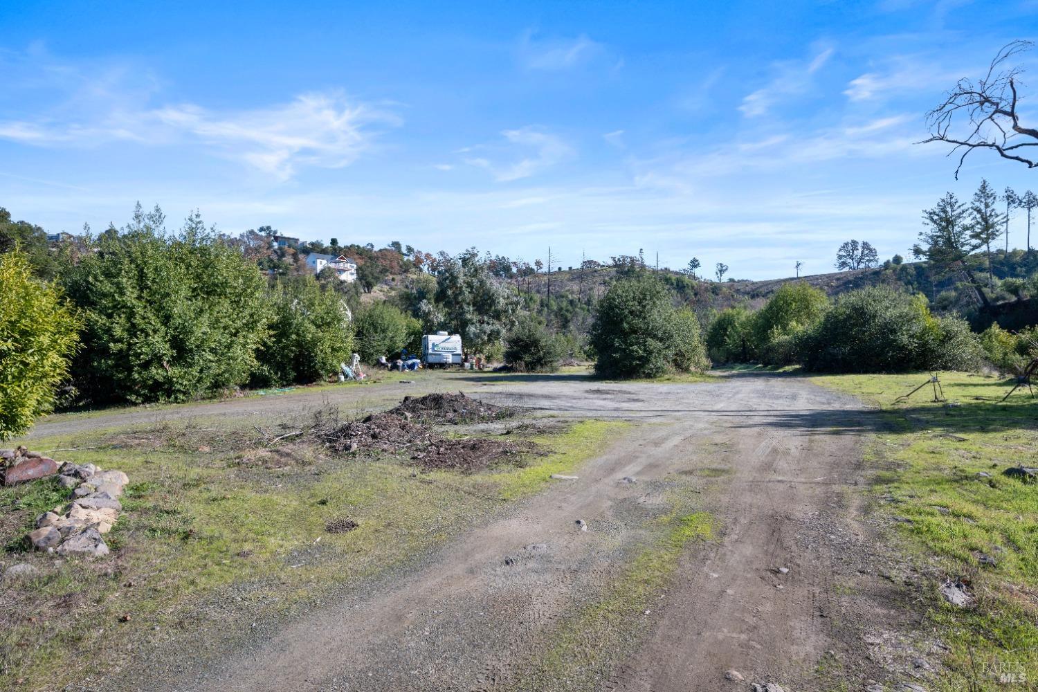 1214 Michele Way Santa Rosa, CA 95404 - Photo 11 of 18 a view of a dry yard with trees