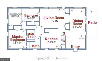 18325 Darnestown Road Boyds, MD 20841 - Photo 39 of 42 FLOOR PLAN: Upper Level