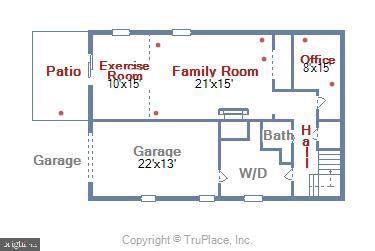 18325 Darnestown Road Boyds, MD 20841 - Photo 40 of 42 FLOOR PLAN: Lower Level