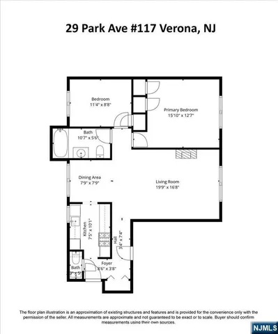 $350,000 | 349 Bloomfield Avenue, Unit 117, Verona, NJ 07044