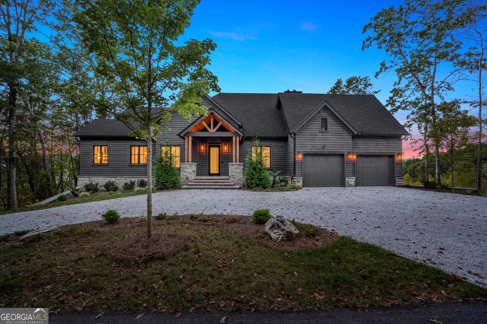 1572 Parker Holifield Road Tiger, GA 30576 - Photo 12 of 84 a front view of a house with a yard