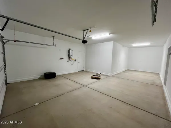 a view of a room with cabinet