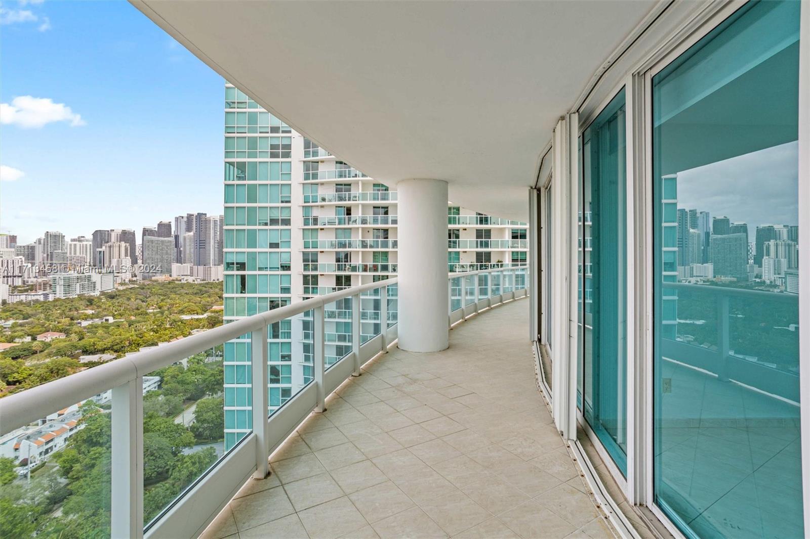 2127 Brickell Avenue, Unit 2804 Miami, FL 33129 - Photo 44 of 72 a view of balcony with city view
