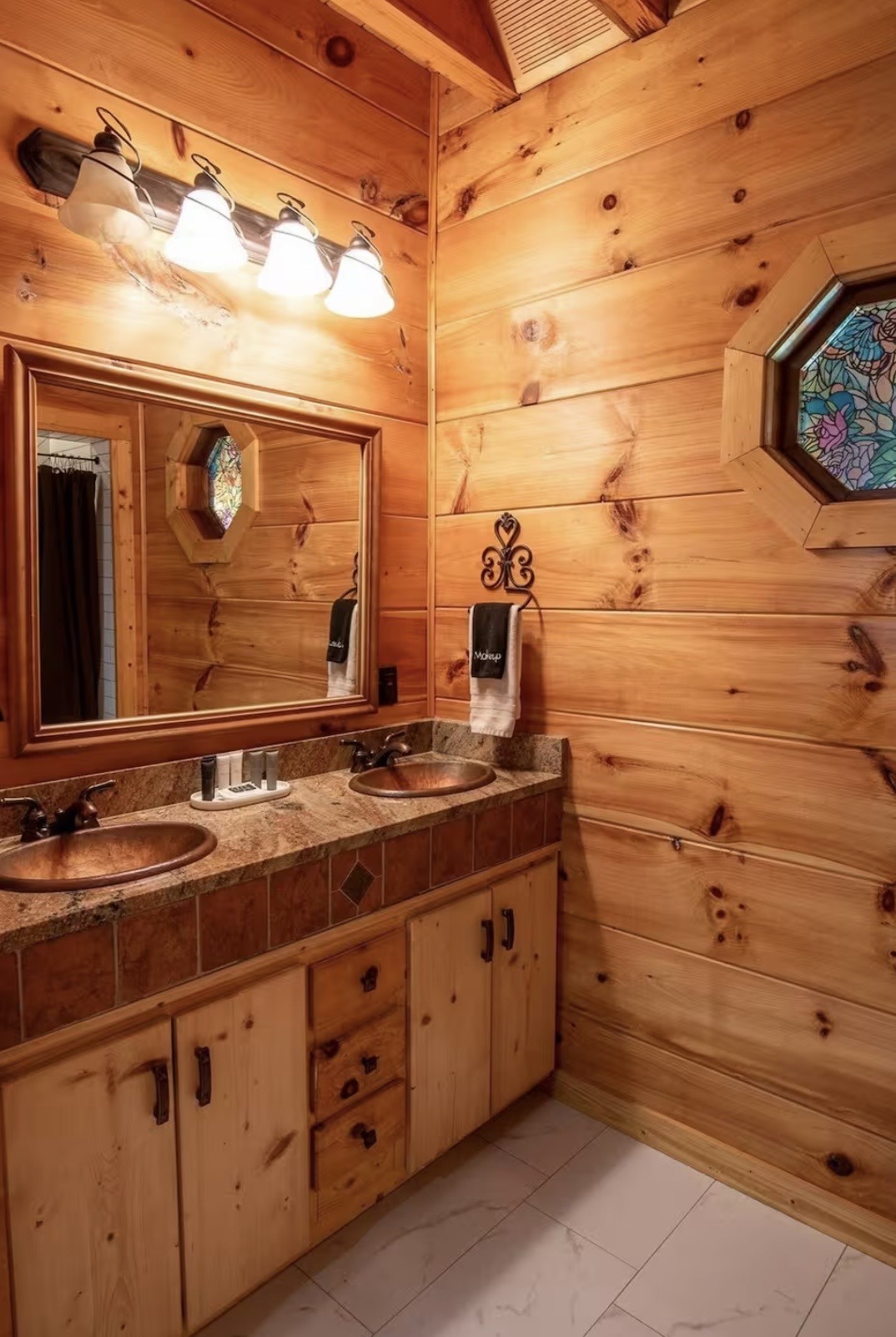 298 Eagle Lake Road Coalmont, TN 37313 - Photo 15 of 38 a bathroom with a sink and a mirror