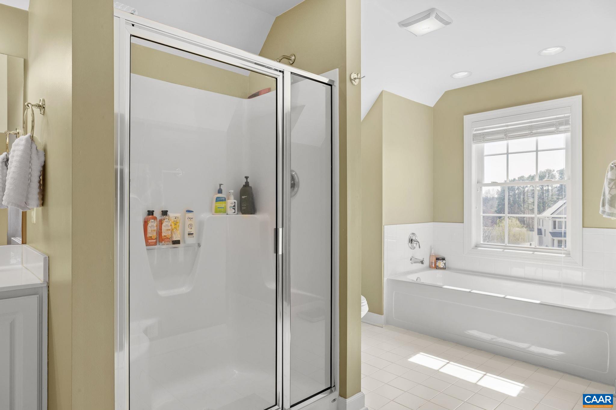 212 Wexford Ridge Road Ruckersville, VA 22968 - Photo 57 of 73 a bathroom with a bathtub and a shower