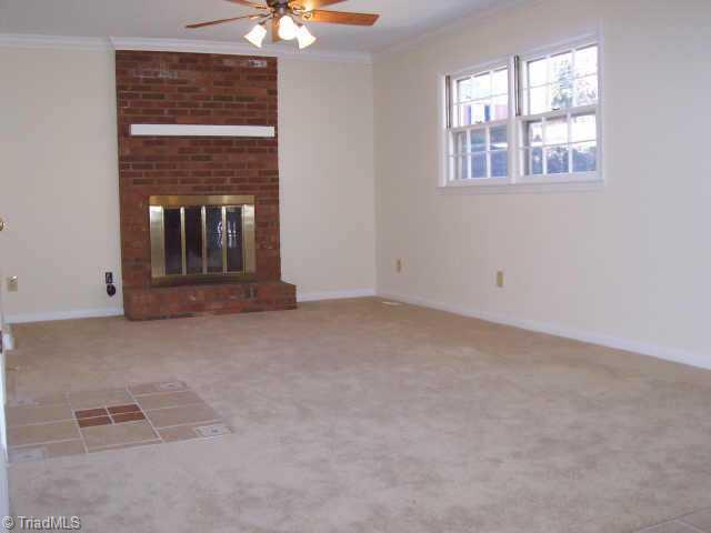 1108 Robin Hood Road High Point, NC 27262 - Photo 5 of 9 Other. Newly updated Den with wood burning fireplace adjoins the kitchen and breakfast areas