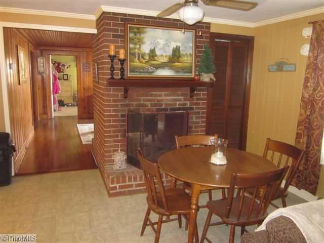 2470 Ashland Road Ruffin, NC 27326 - Photo 9 of 16 Other. double sided fireplace can use gas logs