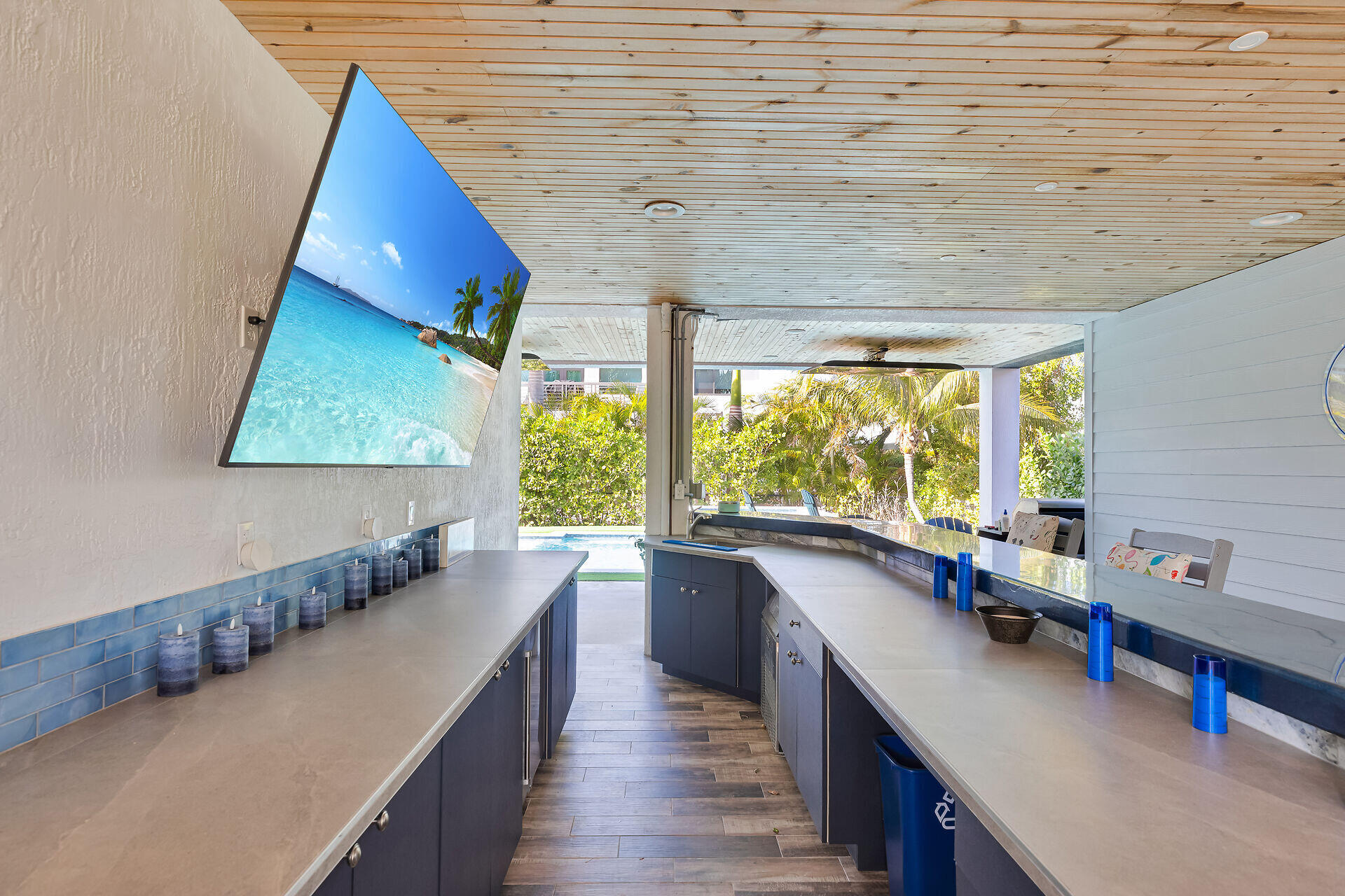 255 West Seaview Circle Duck Key, FL 33050 - Photo 41 of 51 Outdoor Kitchen