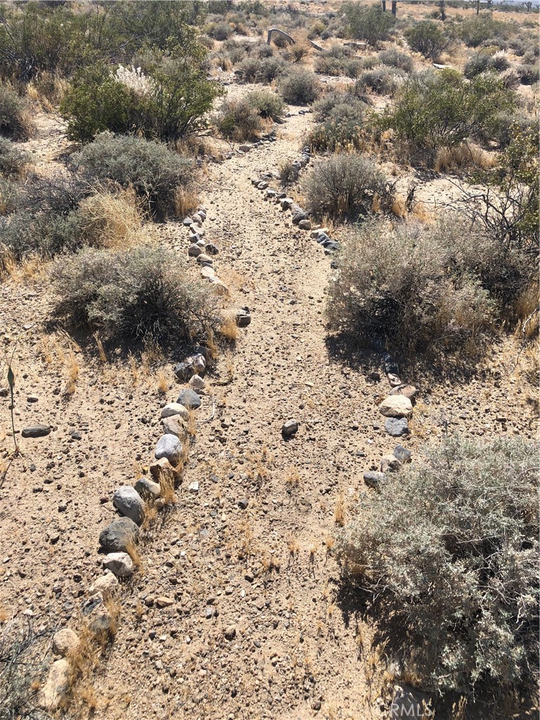 36939 Joy Road Lucerne Valley, CA 92356 - Photo 30 of 30 a view of a dry yard covered with snow