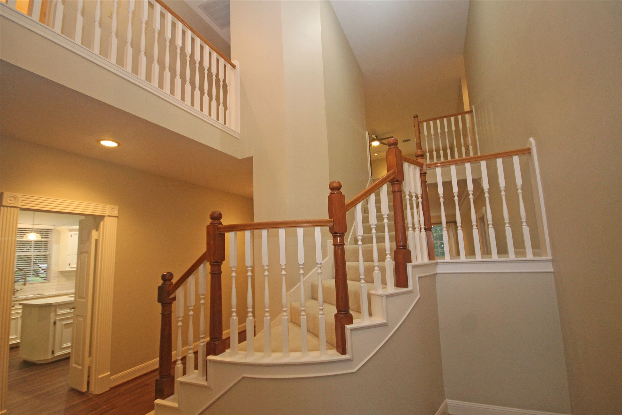 17703 Forest Park Lane Spring, TX 77379 - Photo 7 of 40 a view of entryway with wooden floor