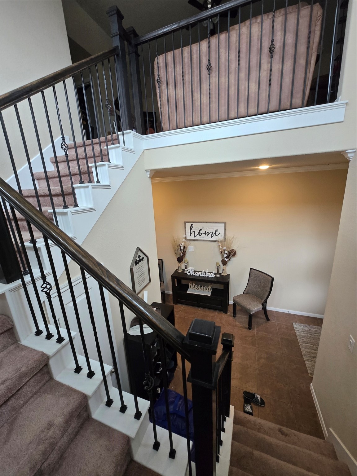 17451 Farm Pasture Trail Hockley, TX 77447 - Photo 18 of 25 Winding spindle staircase