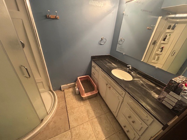 48 South Country Squire Road Palos Heights, IL 60463 - Photo 15 of 23 a bathroom with a sink and a mirror