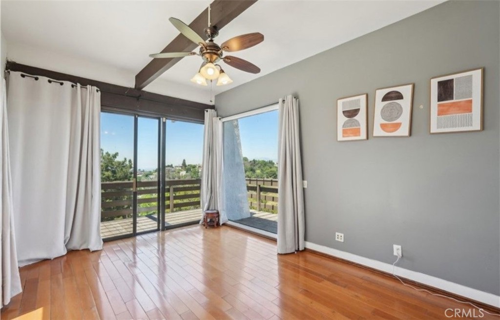 22702 Timbertop Lane Diamond Bar, CA 91765 - Photo 27 of 75 wooden floor in an empty room with a window