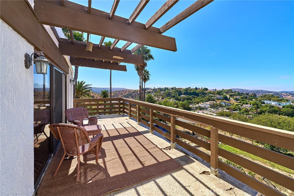 22702 Timbertop Lane Diamond Bar, CA 91765 - Photo 58 of 75 a view of balcony with outdoor seating