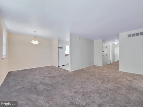 a view of empty room