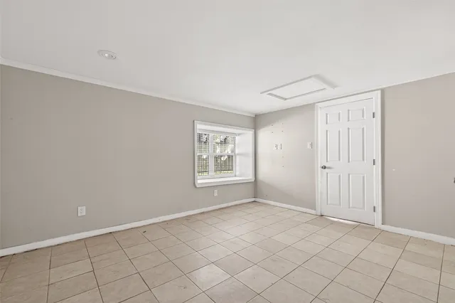 a view of an empty room with window