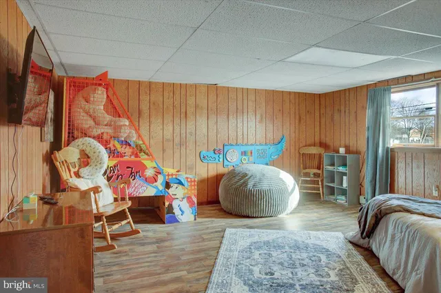 a room with storage and utility