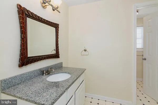 a view of a room with rack on the wall