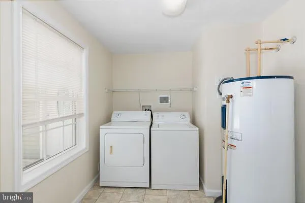 a workspace with furniture and a window