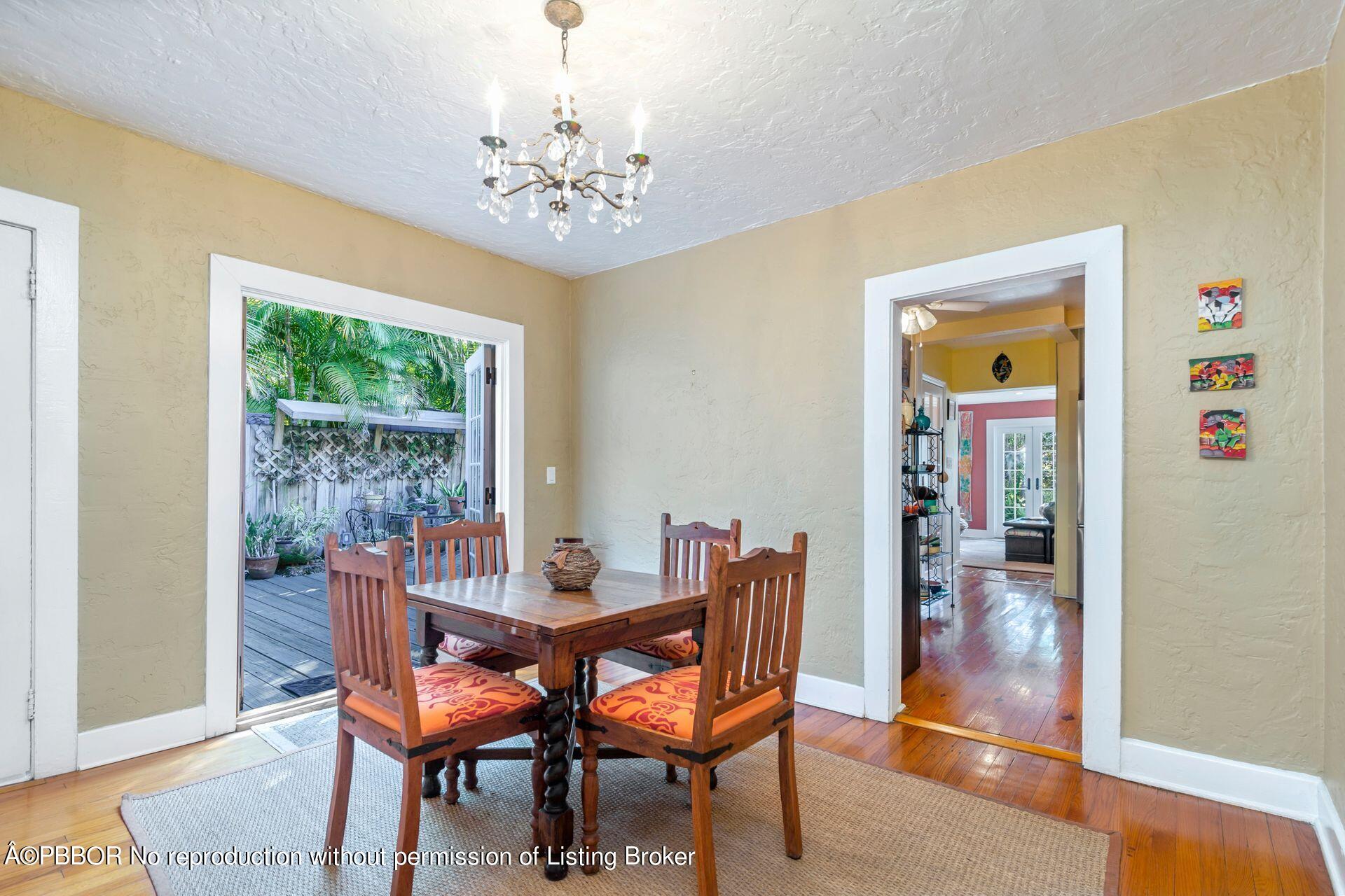 810 Avon Road West Palm Beach, FL 33401 - Photo 8 of 23 a dining room with furniture and window