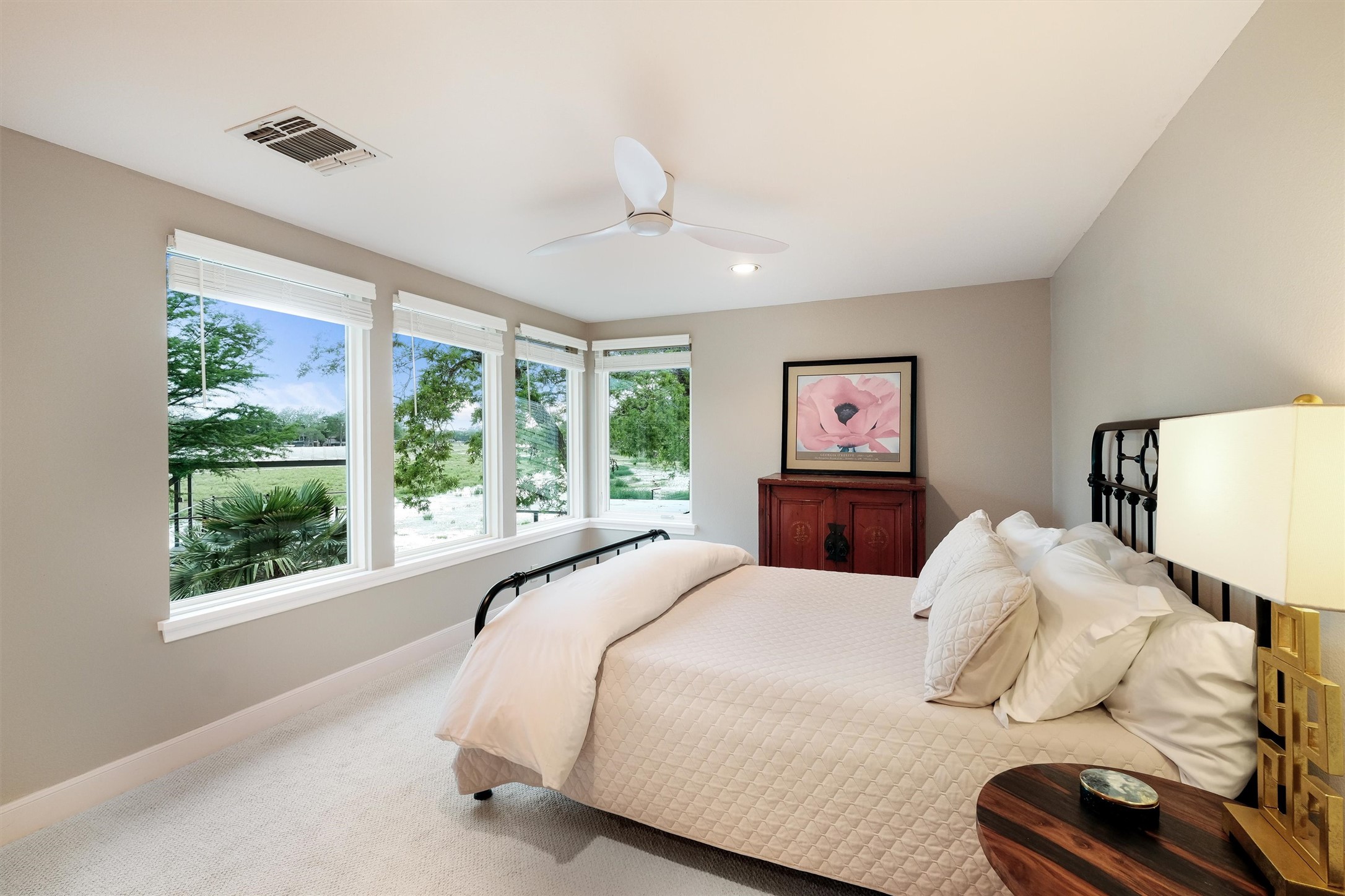 1807 Terminal Loop Road McQueeney, TX 78123 - Photo 15 of 32 Lake front bedroom with show stopping views.