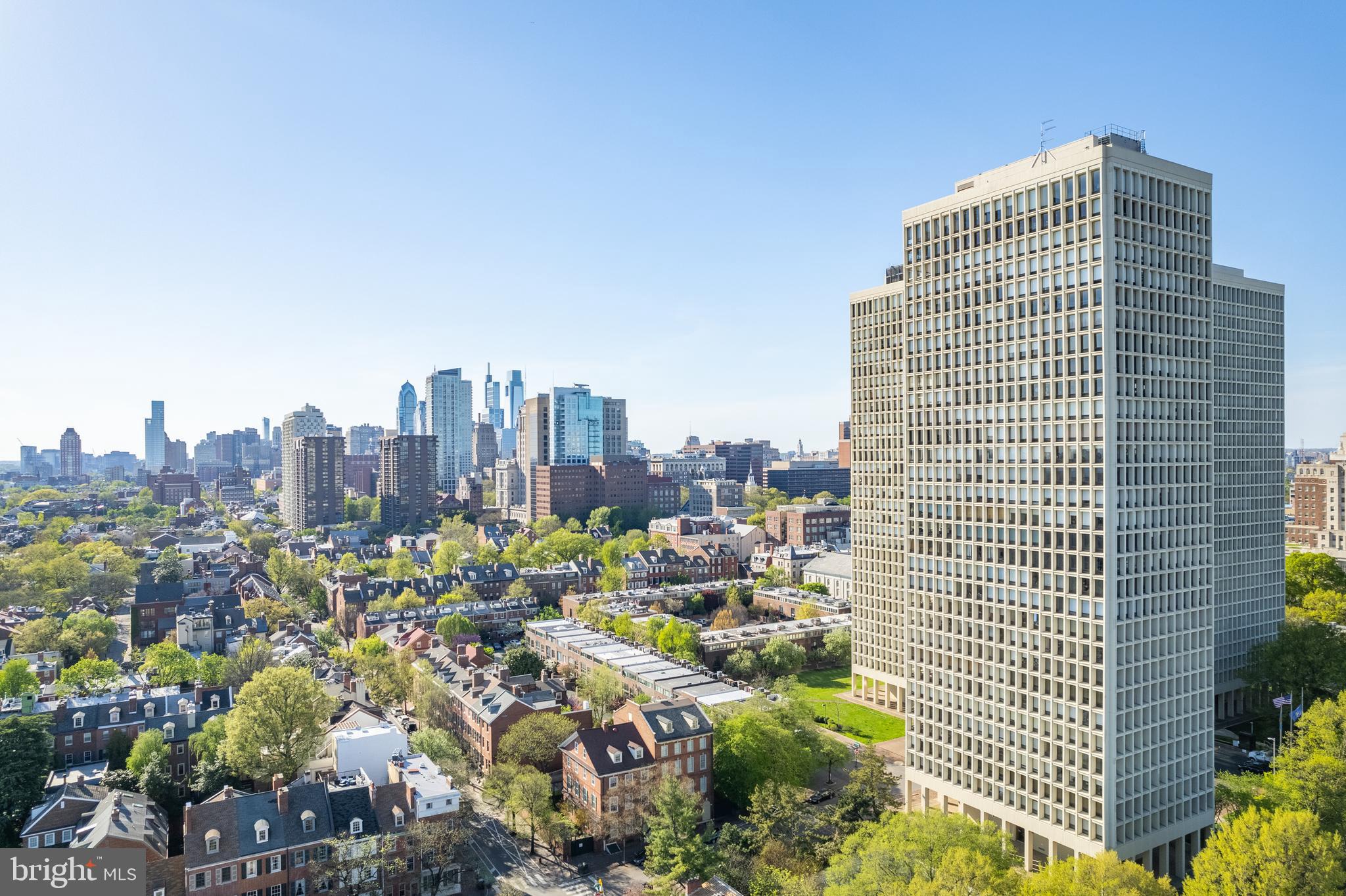 200 Locust Street, Unit 27FN Philadelphia, PA 19106 - Photo 42 of 48 a view of a city with tall buildings