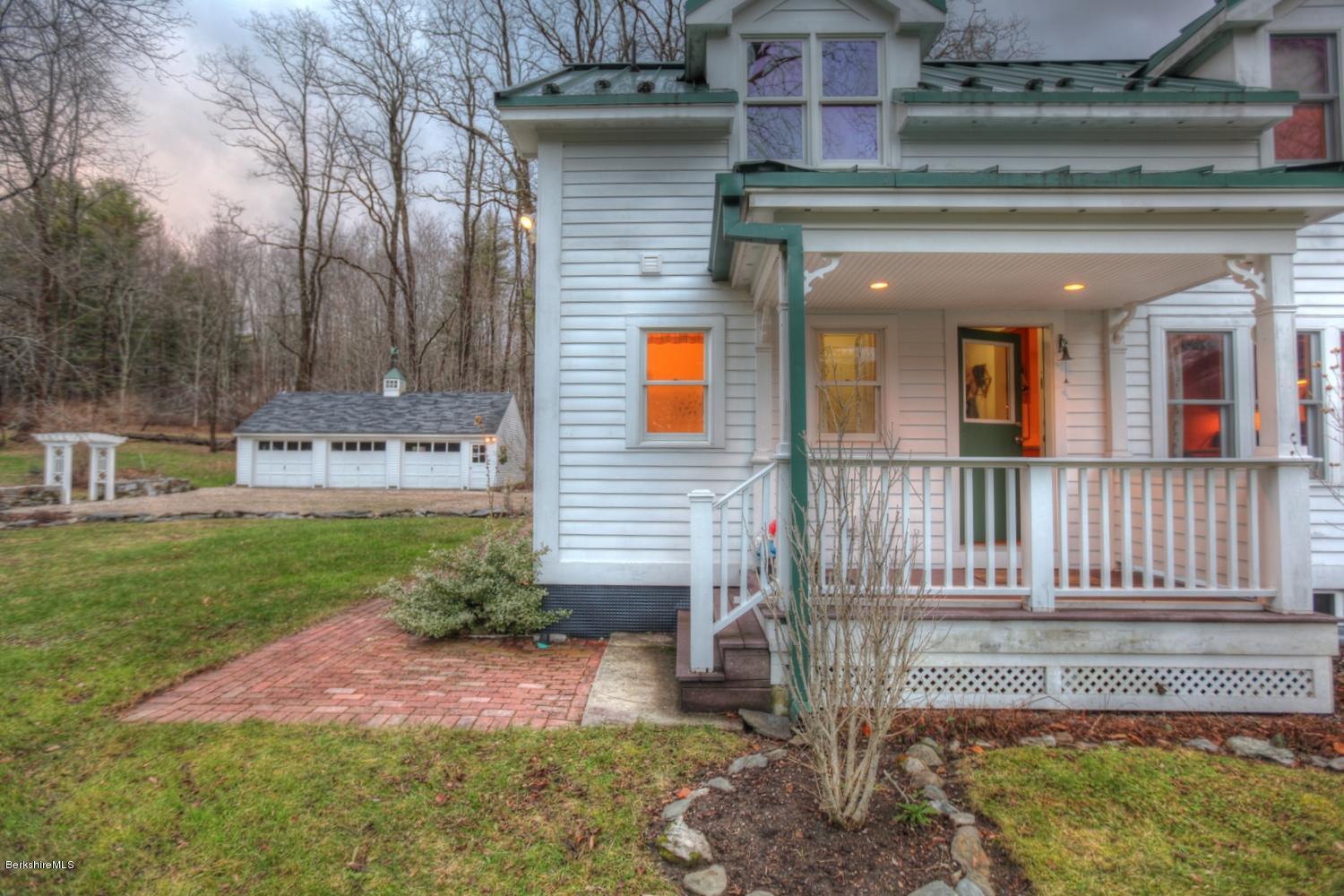 1226 State Road Richmond, MA 01254 - Photo 38 of 50 a view of a house with a yard