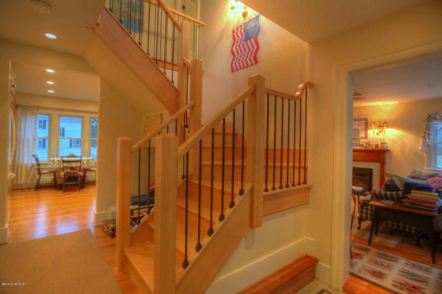 1226 State Road Richmond, MA 01254 - Photo 39 of 50 a view of entryway and hall with wooden floor