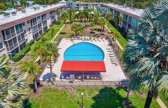 4502 North Federal Highway, Unit 336D Lighthouse Point, FL 33064 - Photo 20 of 20 a view of swimming pool with sitting area