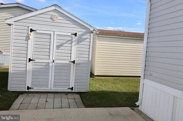 a view of a door in front of a house