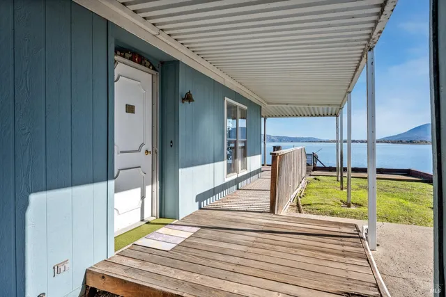 a view of a staircase