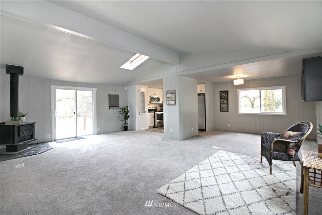 531 Northeast Beck Road Belfair, WA 98528 - Photo 3 of 14 a view of livingroom with furniture and window