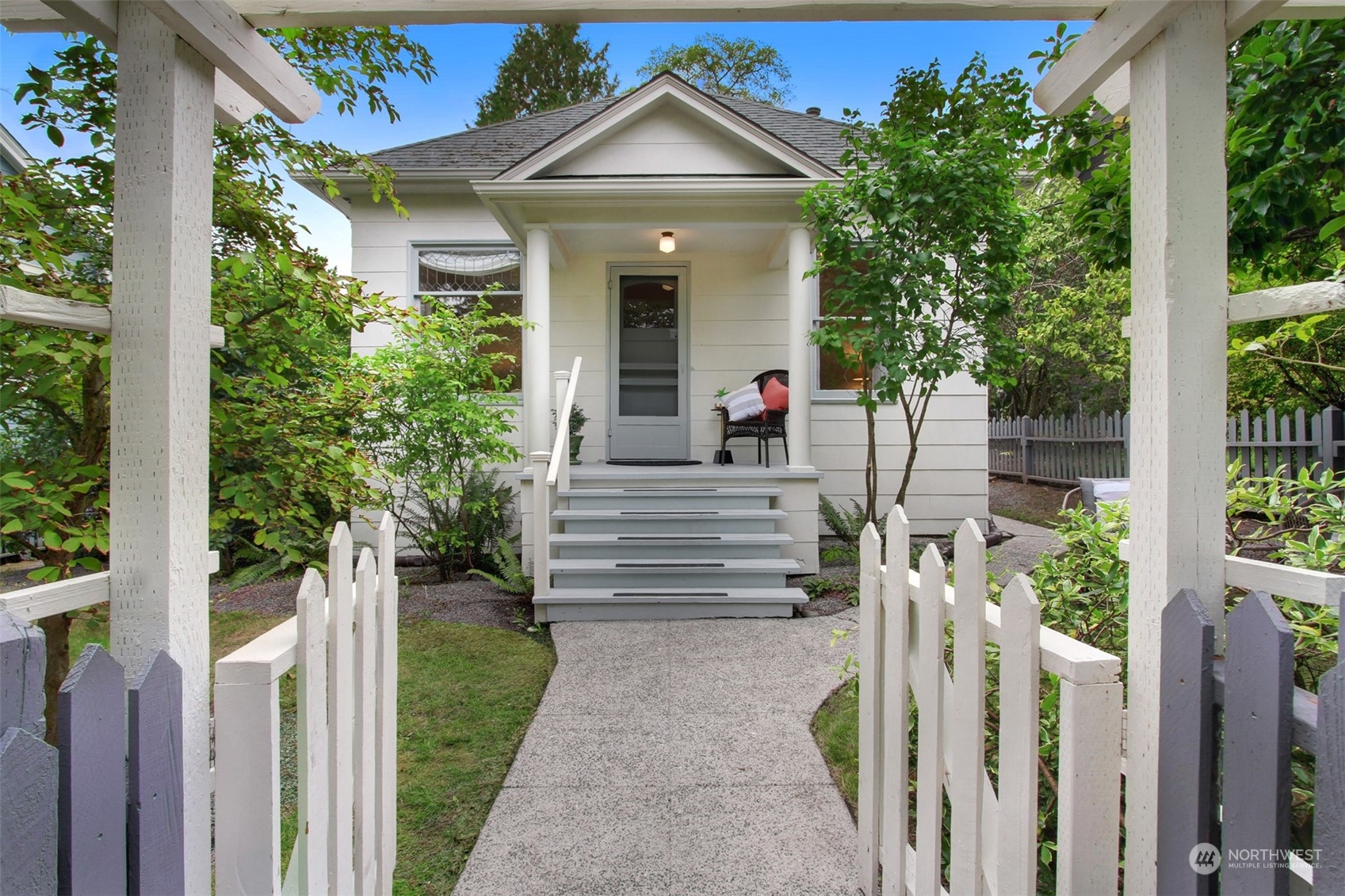 4019 Sunnyside Avenue North Seattle, WA 98103 - Photo 22 of 22 a front view of a house with a porch
