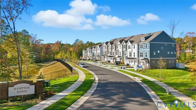 a sign on the side of building